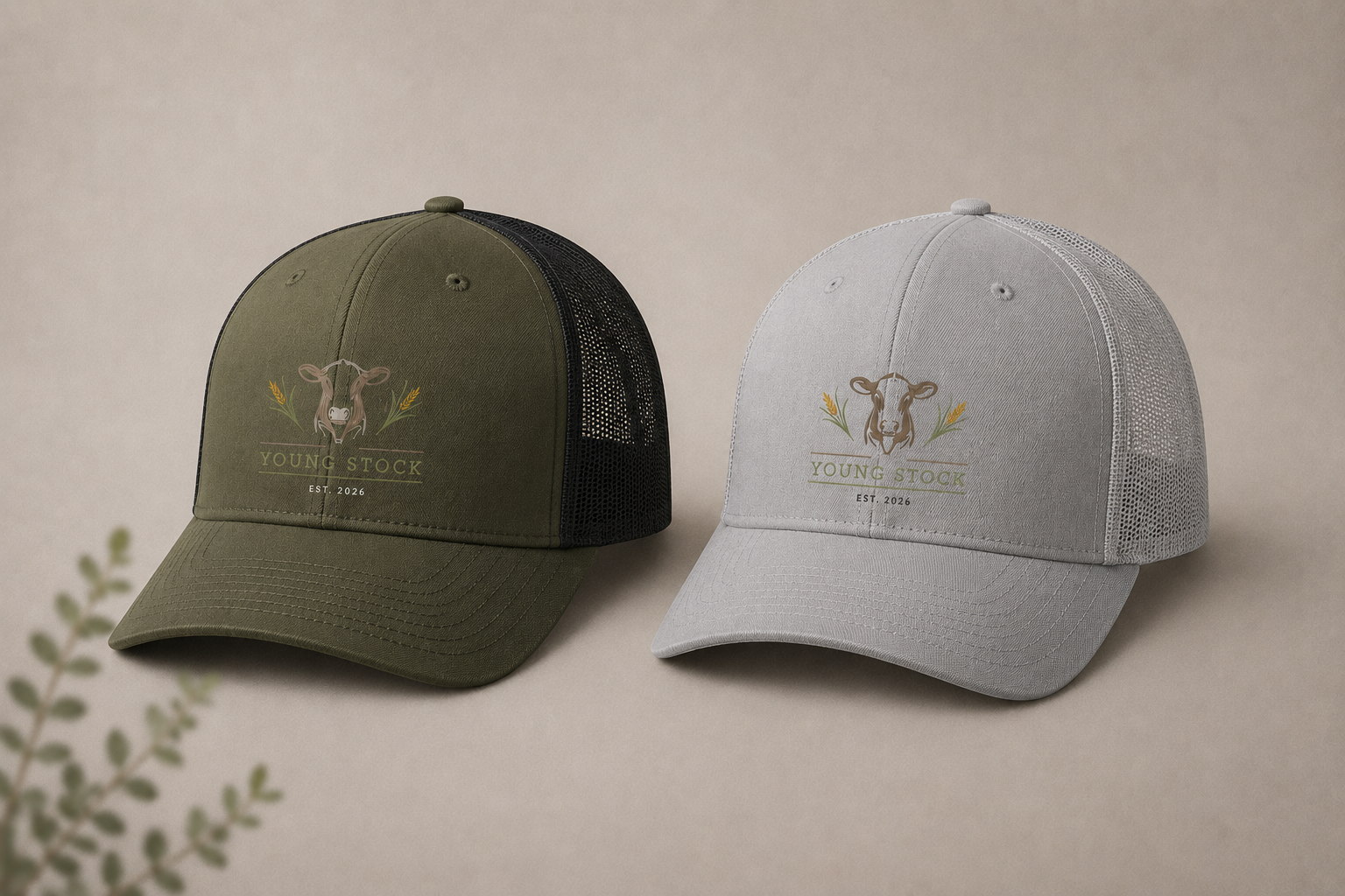 Young Stock Mesh Back Hat